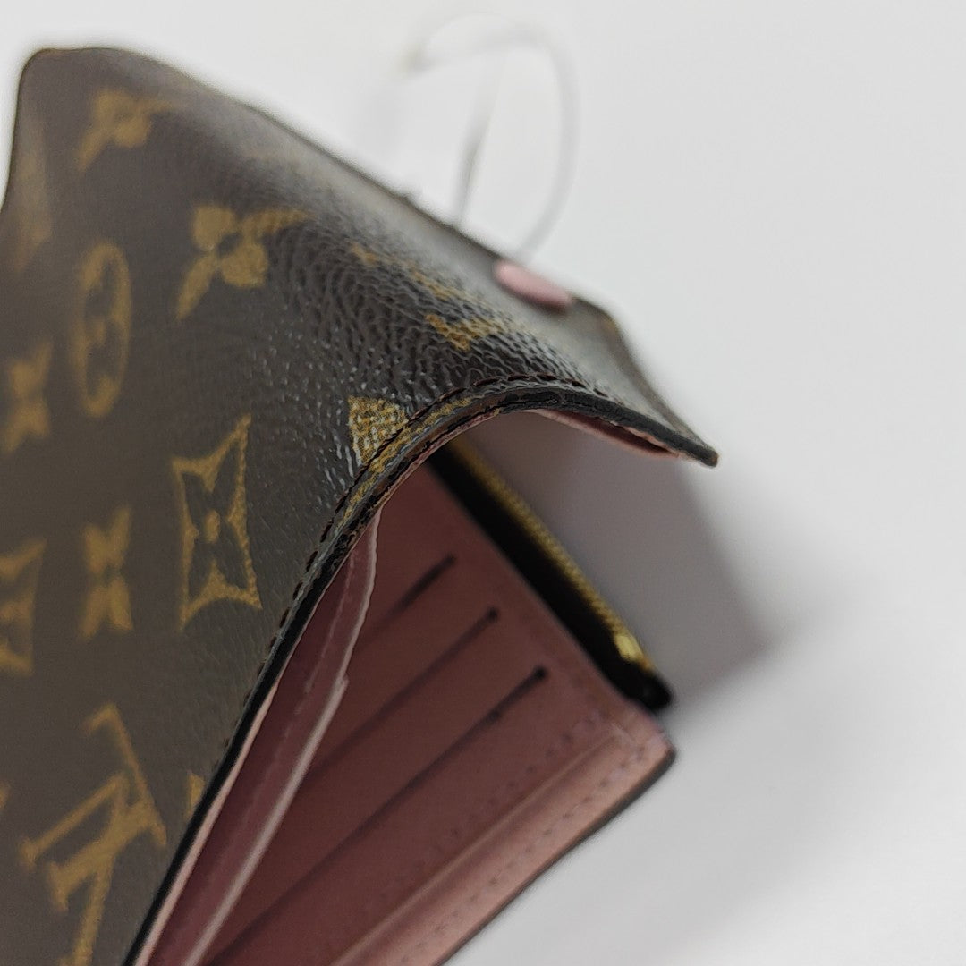 VICTORINE Monogram Coated Canvas Brown Wallet