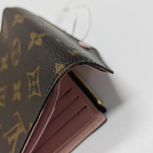 VICTORINE Monogram Coated Canvas Brown Wallet