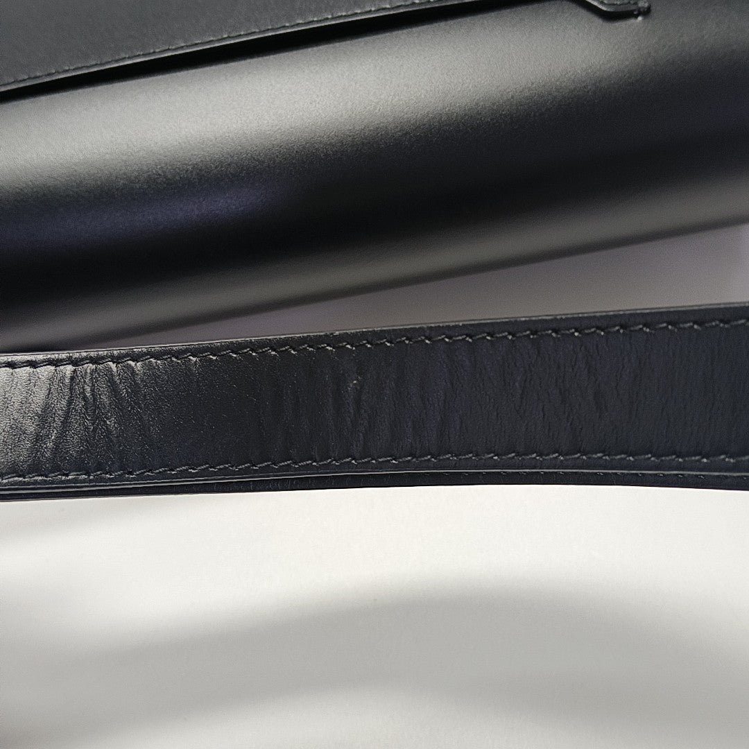 Olympia Small Calfskin Black
