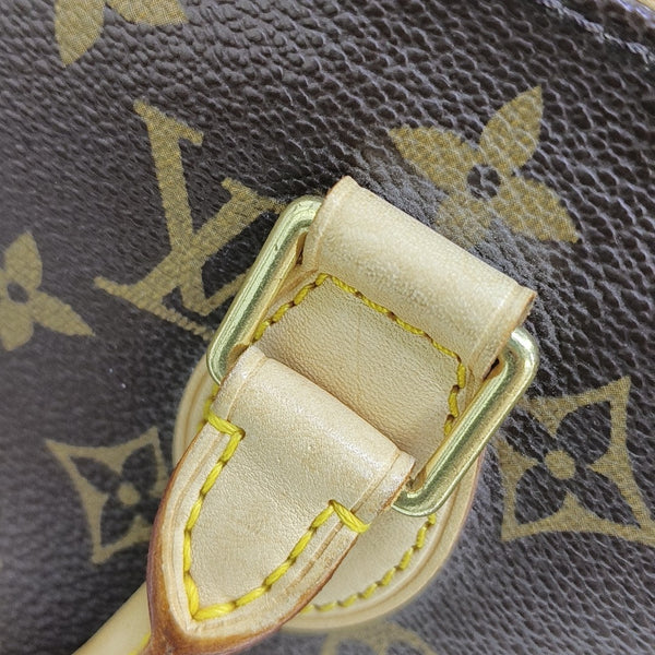 POPINCOURT Monogram Coated Canvas Brown