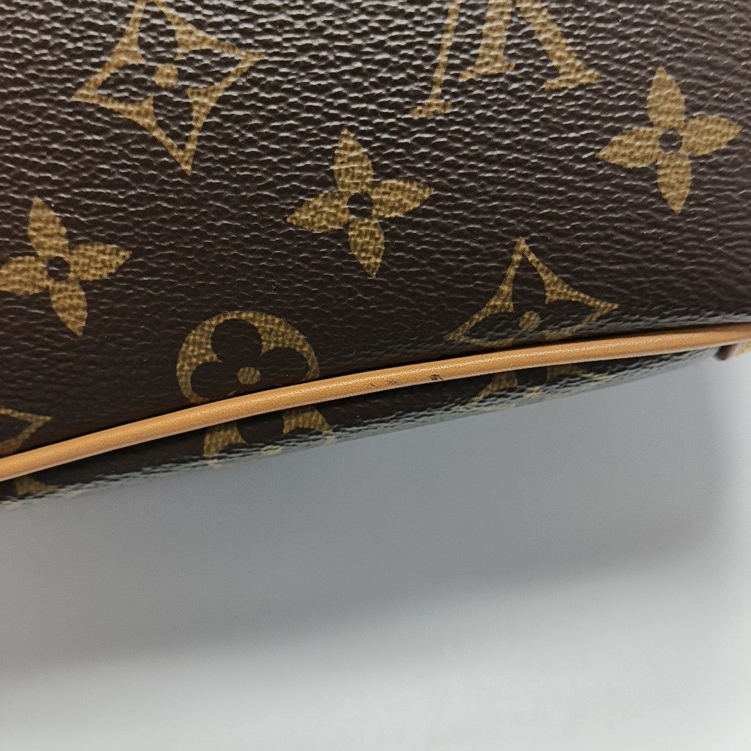 BOULOGNE Lona Monogram Revestida Marrón