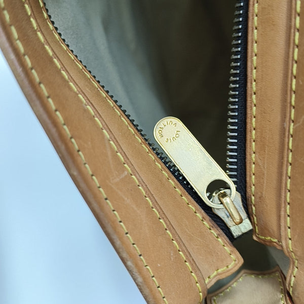 HUDSON GM Monogram Coated Canvas Brown