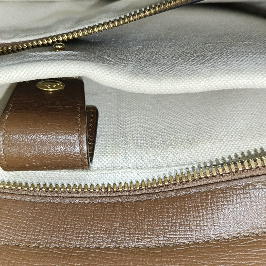 Retro Monogram Coated Canvas Brown