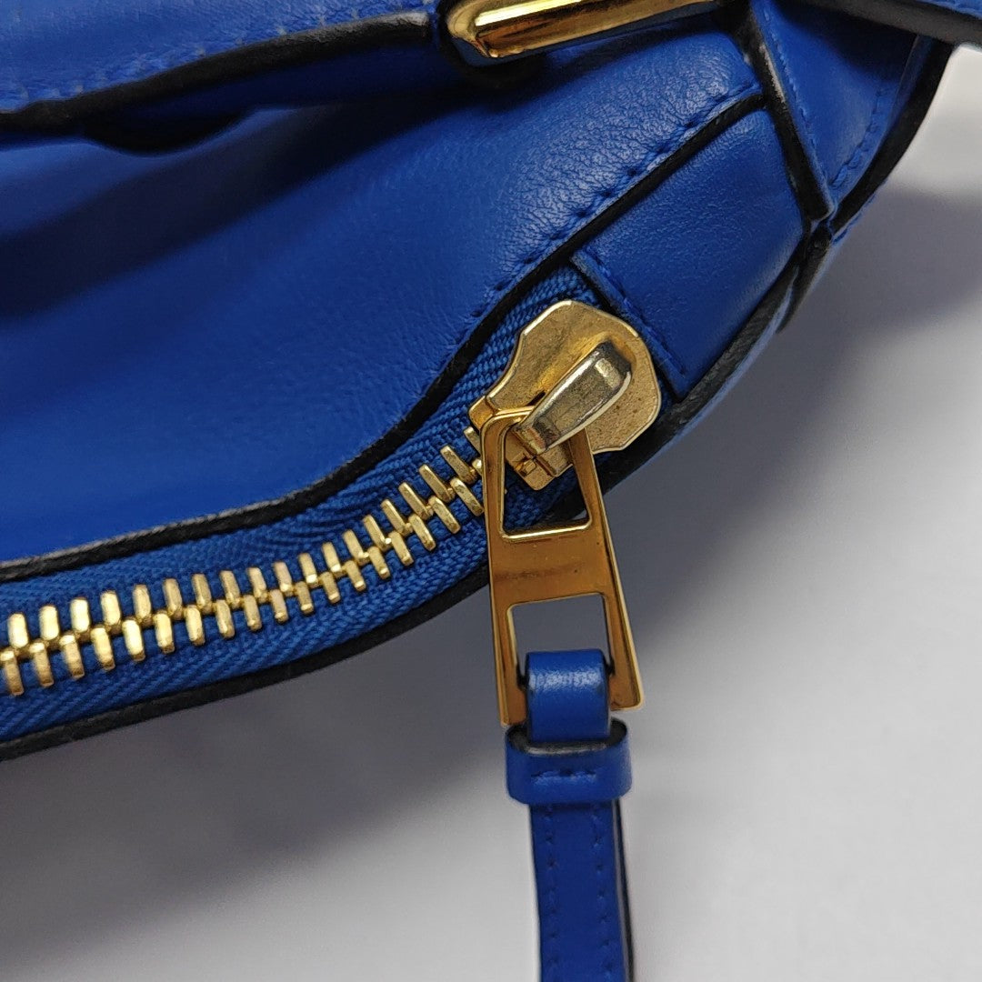 Puzzle Large Calfskin Blue
