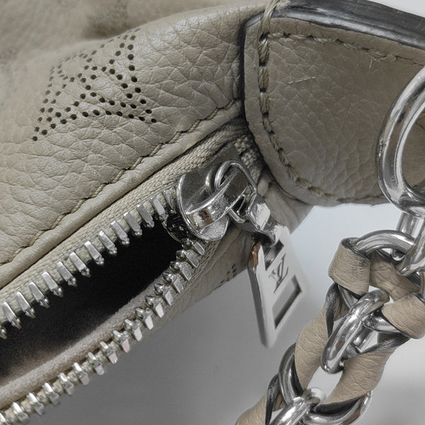 BAIA PM Monogram Calfskin Gray