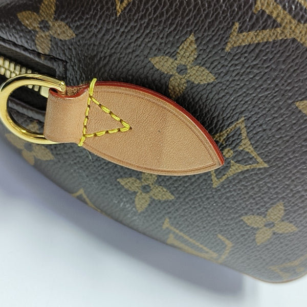 SPEEDY 20 Monogram Coated Canvas Brown