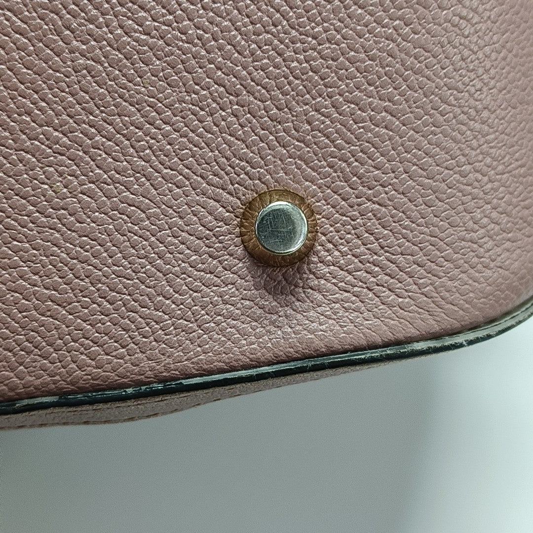 Canvas Top Handle Bag Pink