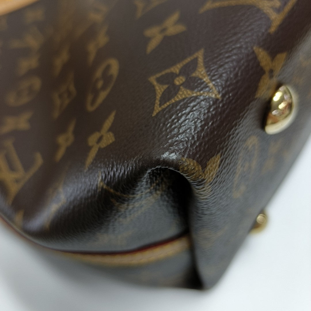CARRYALL PM Monogram Coated Canvas Brown