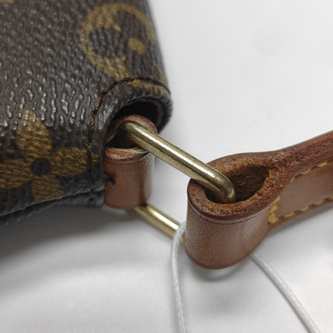 MUSETTE TANGO Monogram Coated Canvas Brown