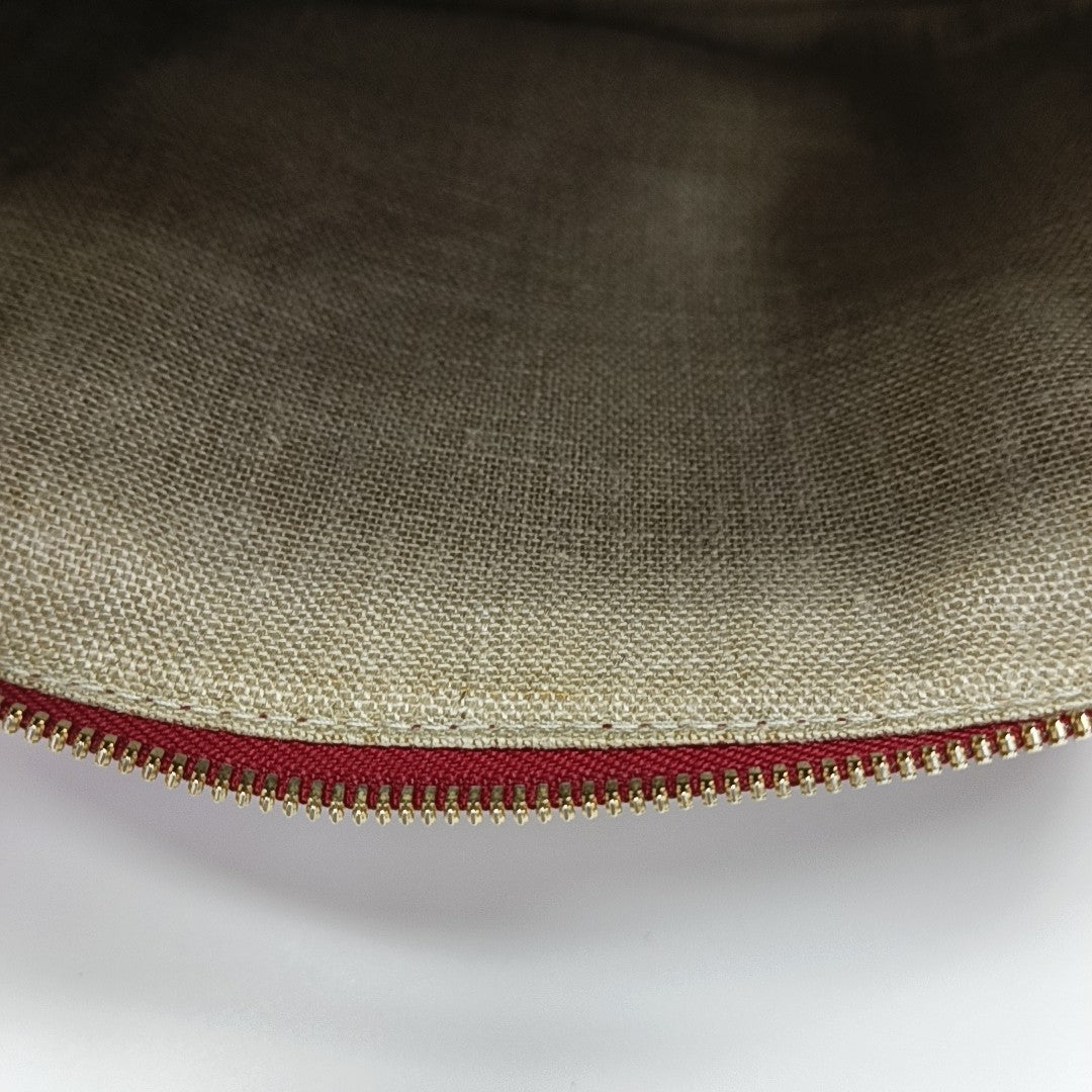 Microguccissima Monogram Calfskin Red