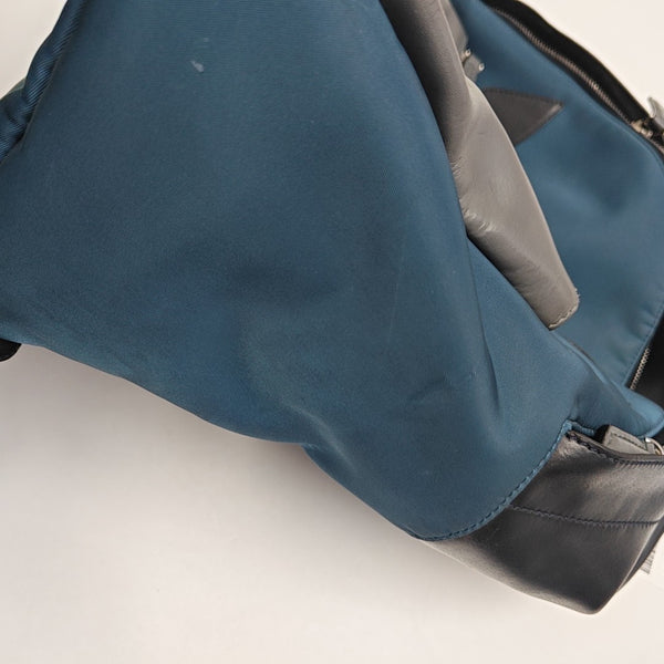 Calfskin Backpack Blue