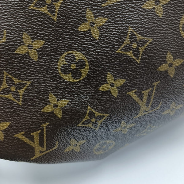 SAC SOUPLE 55 Monogram Coated Canvas Brown