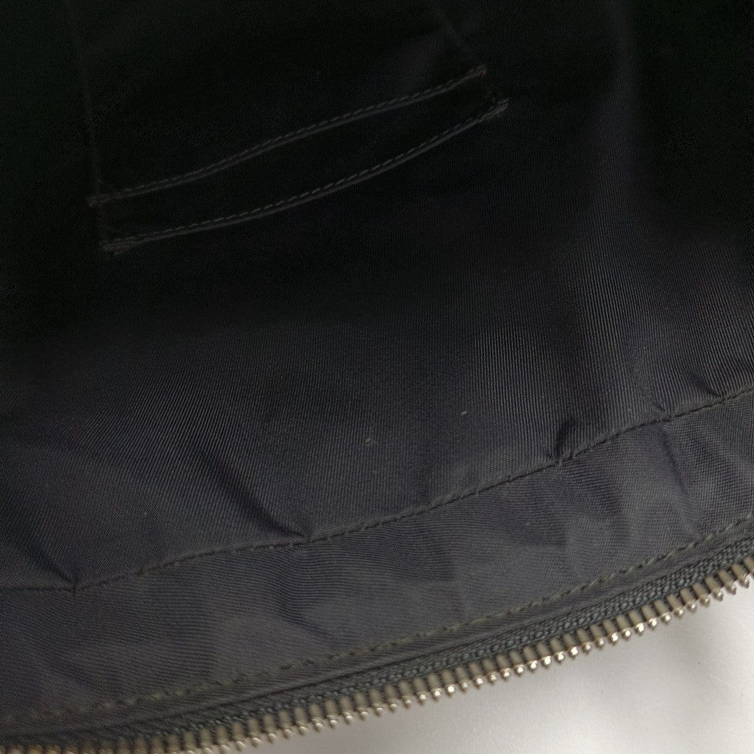 Calfskin Shoulder Bag Black