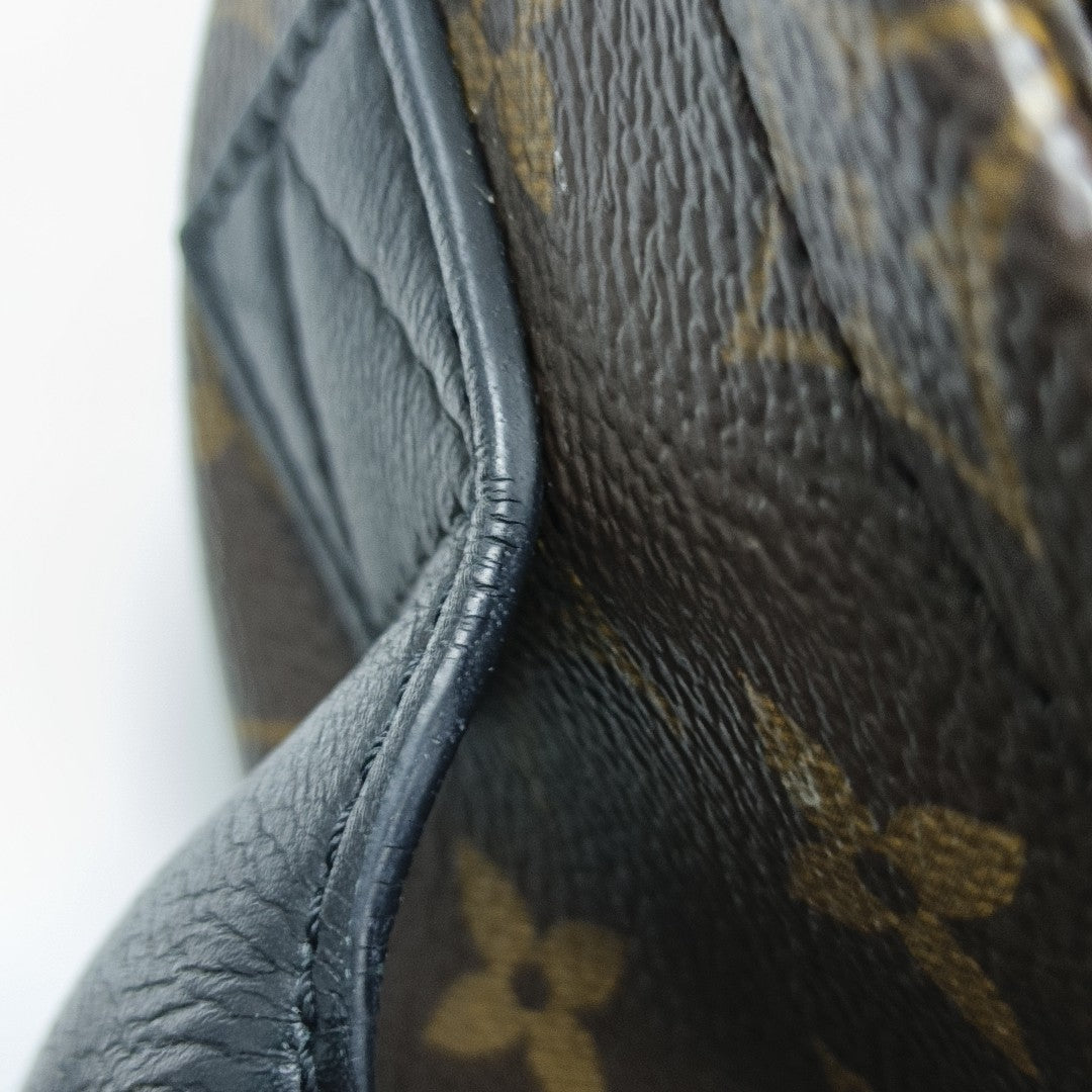 PALM SPRINGS PM Monogram Coated Canvas Brown