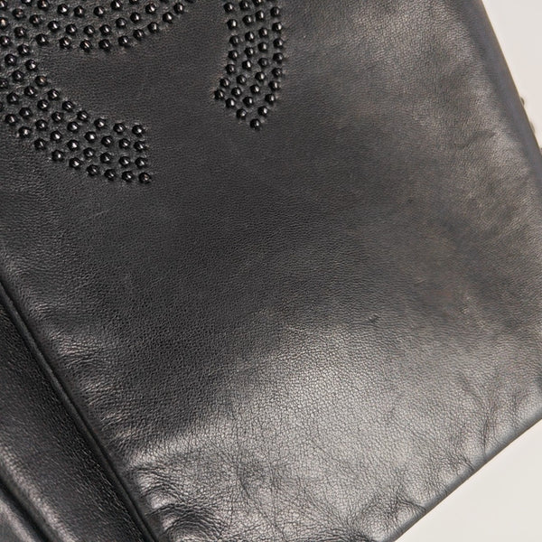 Lambskin Shoulder Bag Black