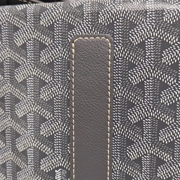 Saint Léger Coated Canvas Gray
