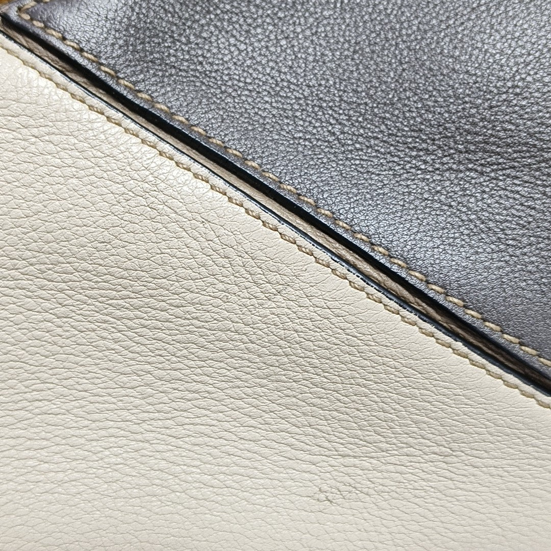 Puzzle Medium Calfskin Multicolor
