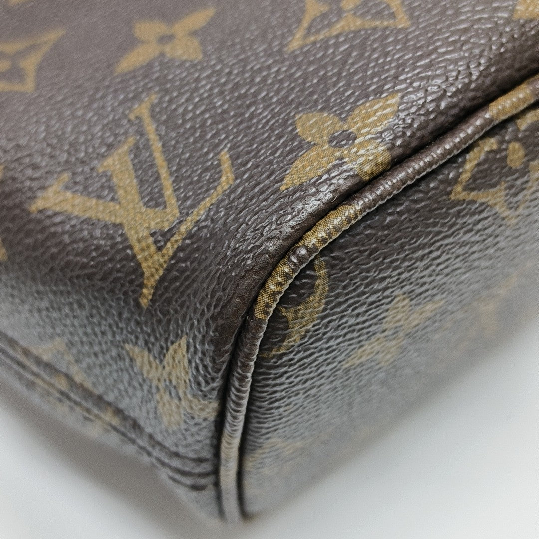 NEVERFULL BB Monogram Coated Canvas Brown