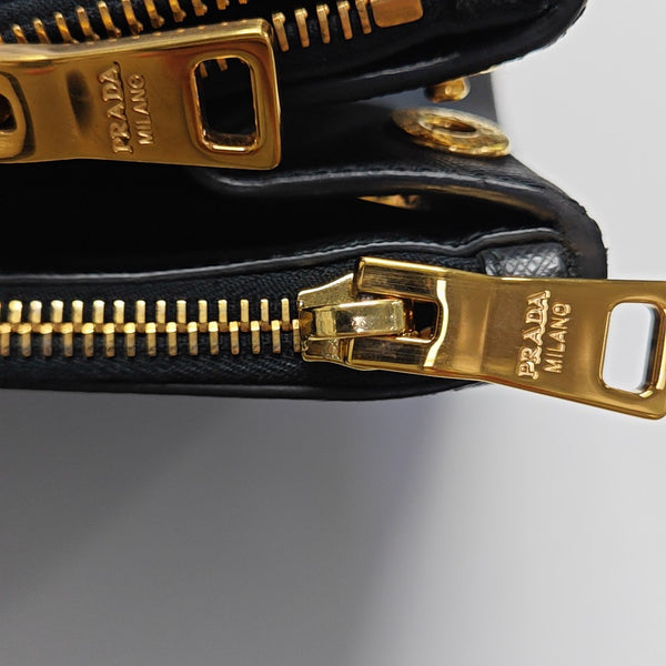 Saffiano Calfskin Tote Bag Black