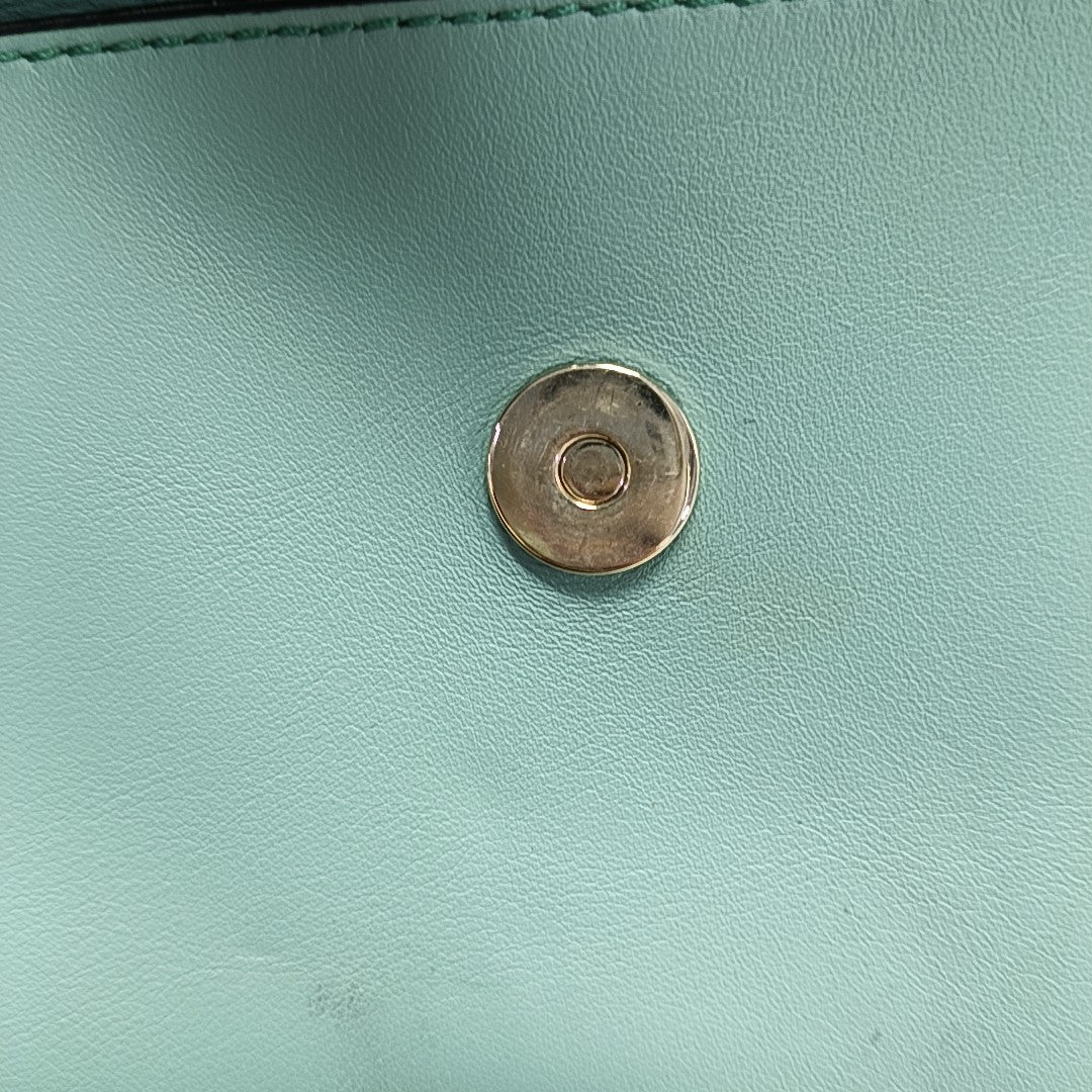 Faye Small Calfskin Green