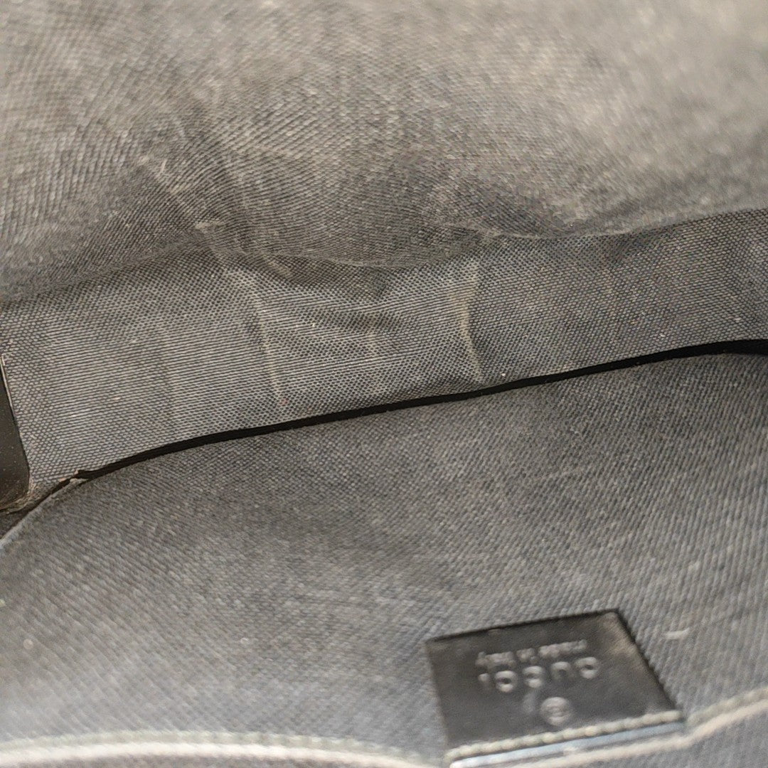 GG Supreme Monogram Coated Canvas Gray