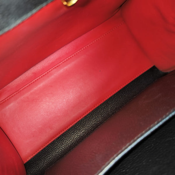 CITY STEAMER PM Calfskin Red