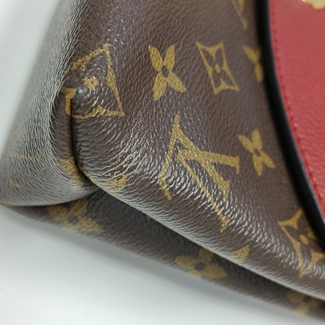 SAINT PLACIDE Monogram Coated Canvas Brown