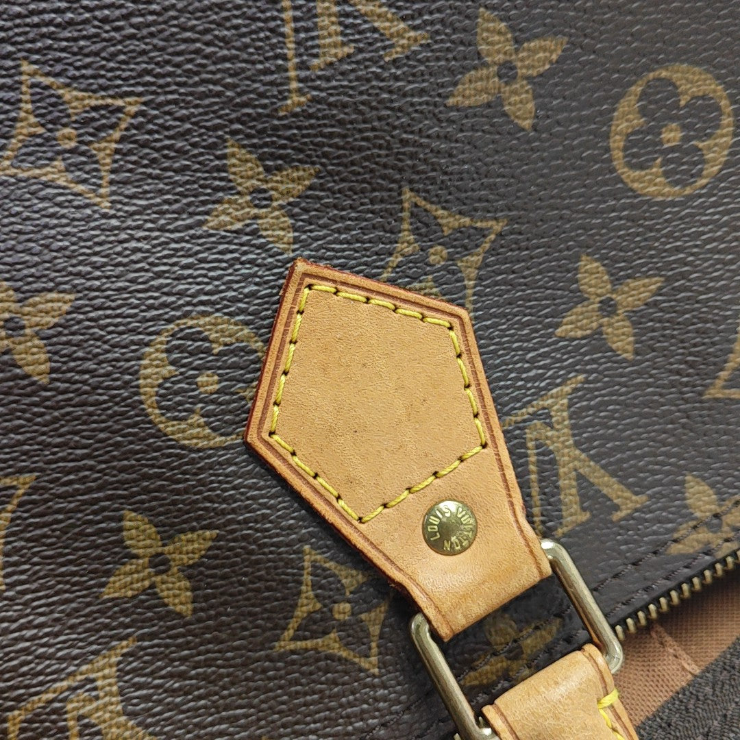 SPEEDY 40 Monogram Coated Canvas Brown