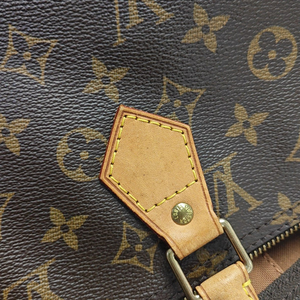 SPEEDY 40 Monogram Coated Canvas Brown