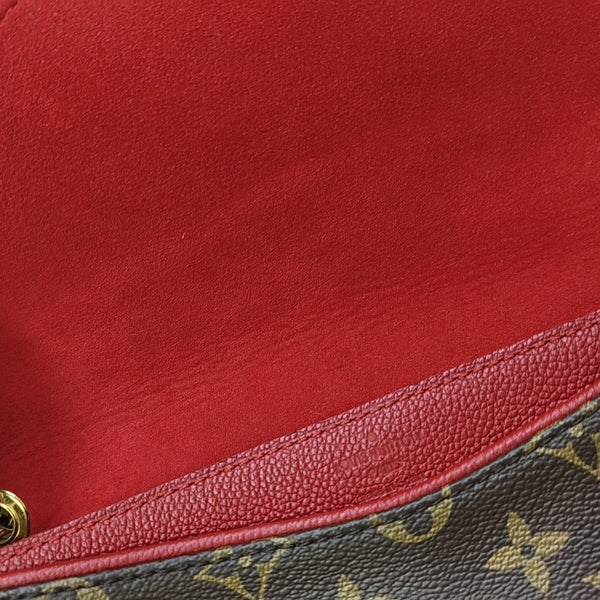 PALLAS BB Monogram Coated Canvas Brown
