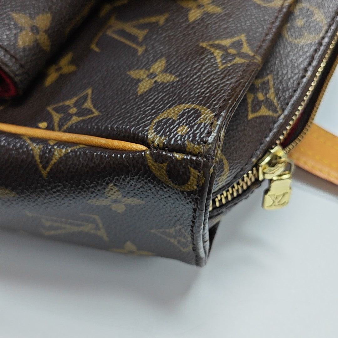 MULTIPLE Monogram Coated Canvas Brown