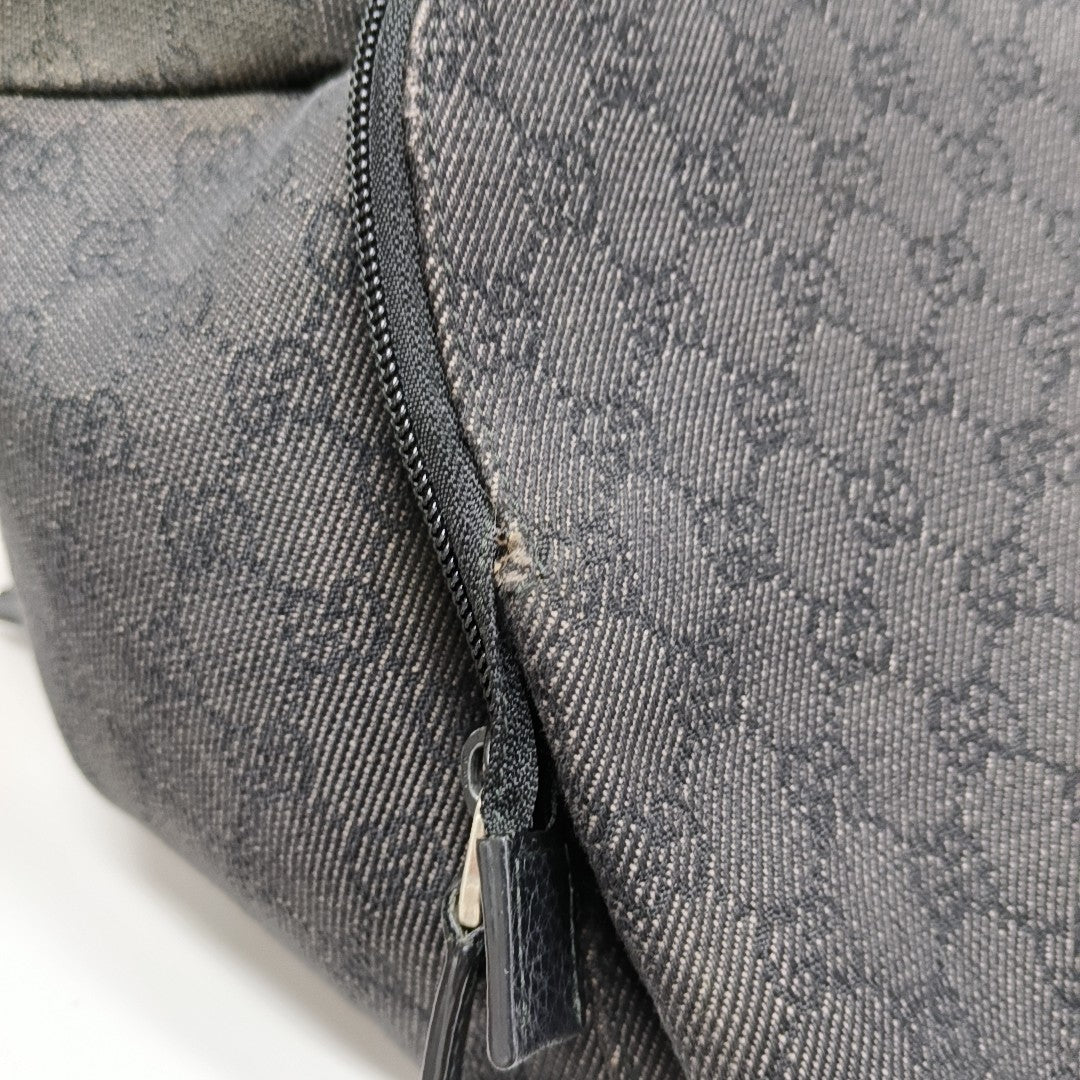 Canvas Backpack Black