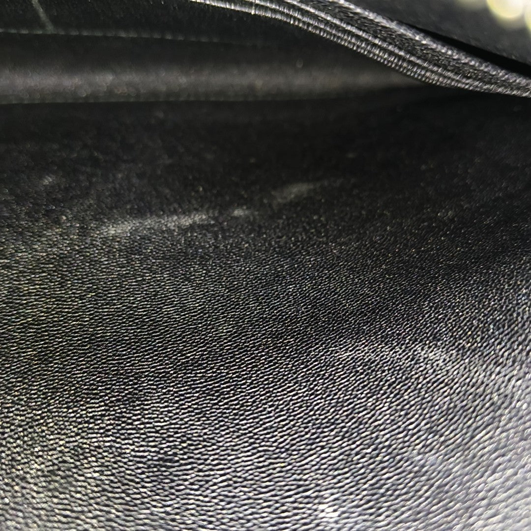 Saffiano Calfskin Clutch Blue