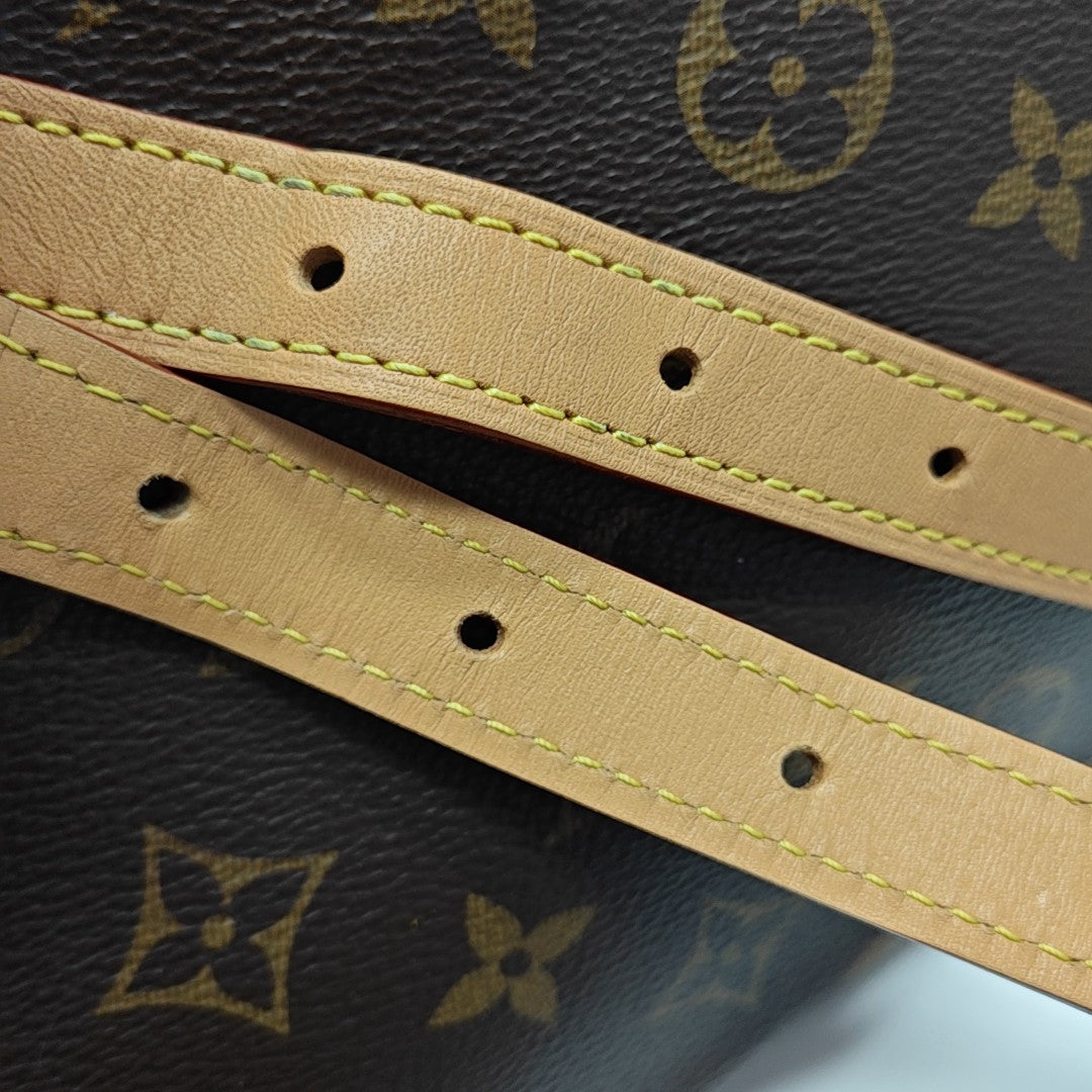 CARRYALL MM Monogram Coated Canvas Brown