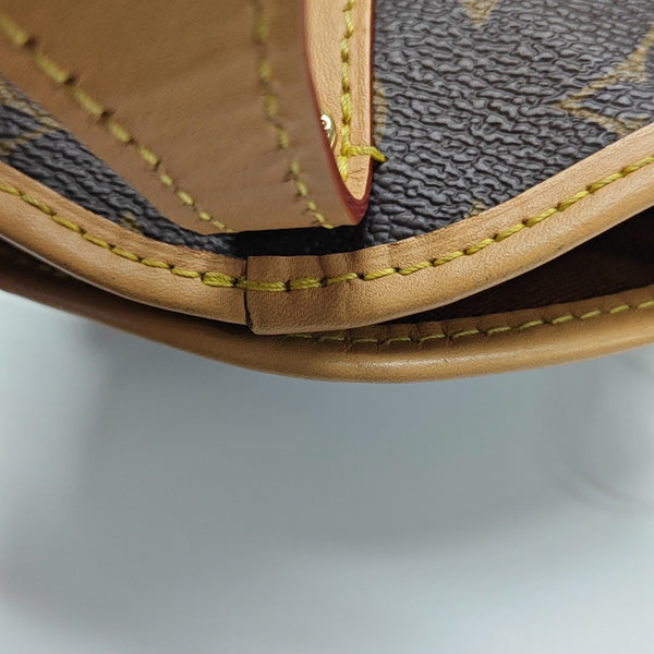 FOLD ME Monogram Coated Canvas Brown