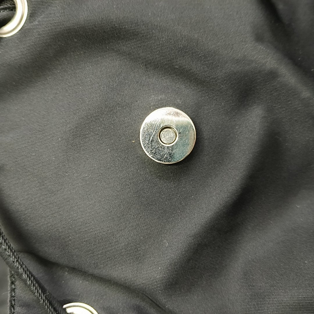 Nylon Backpack Black
