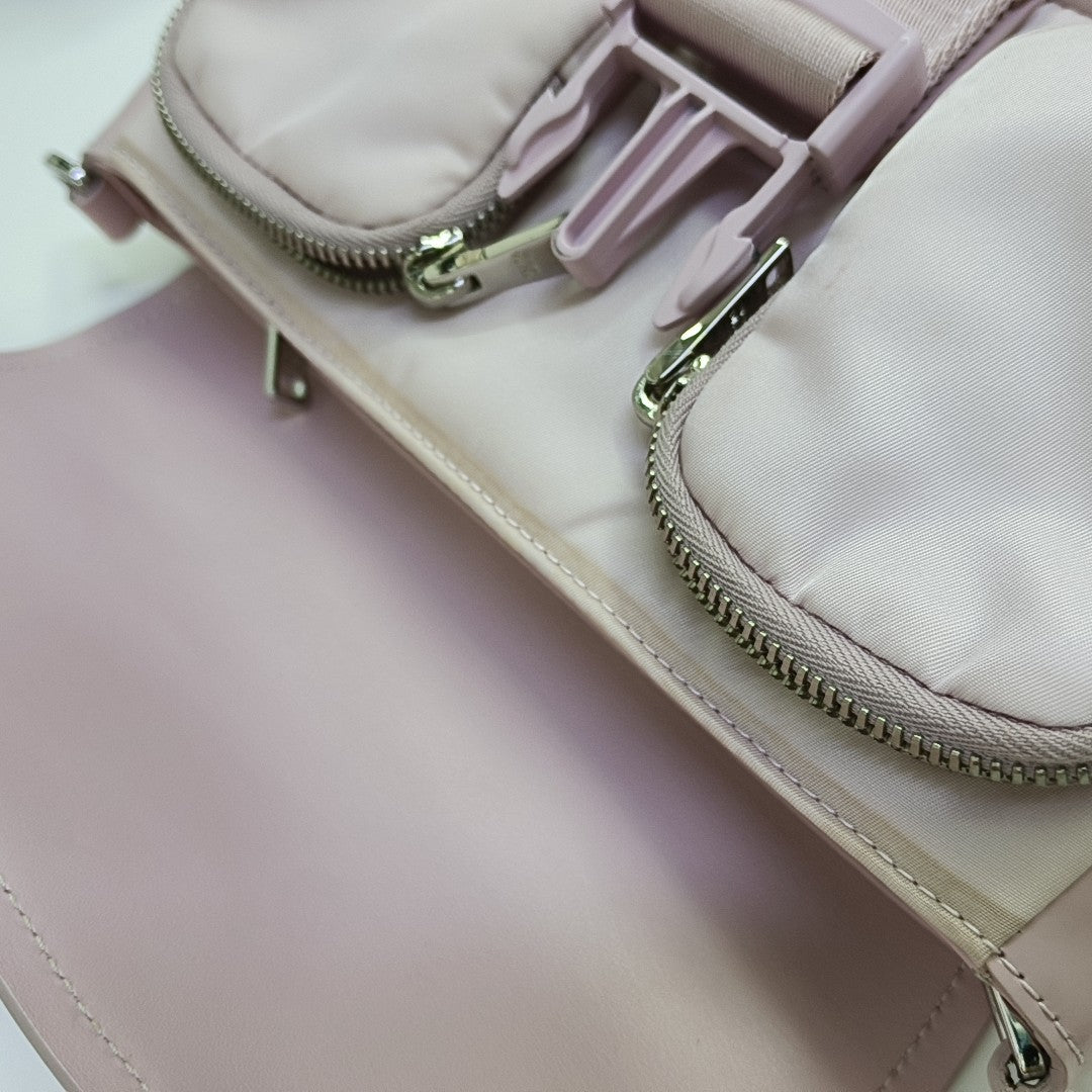 Calfskin Shoulder Bag Pink