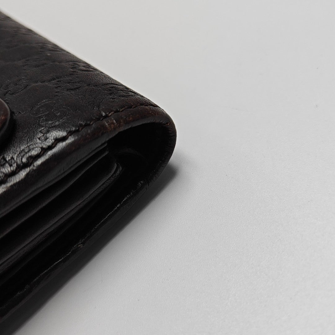 Ligne Shima Monogram Calfskin Brown