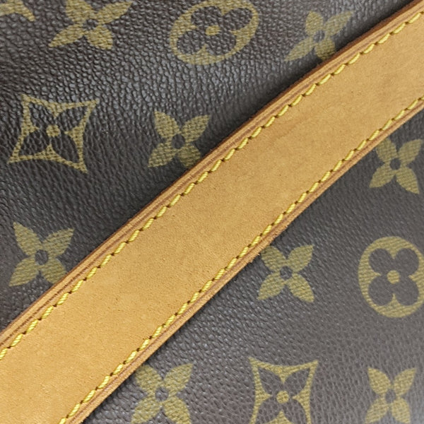 SAC SOUPLE 55 Monogram Coated Canvas Brown