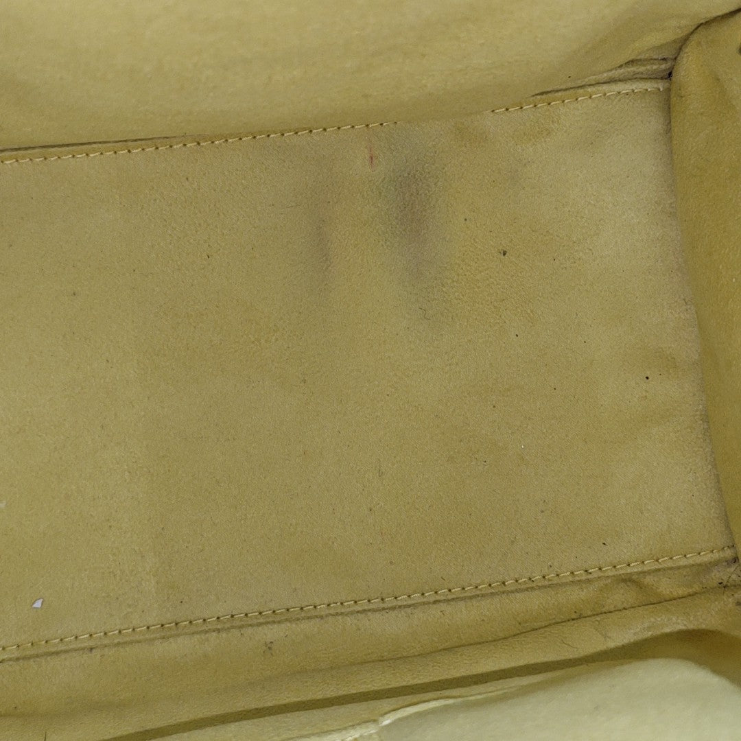 LUGGAGE Mini Calfskin Yellow