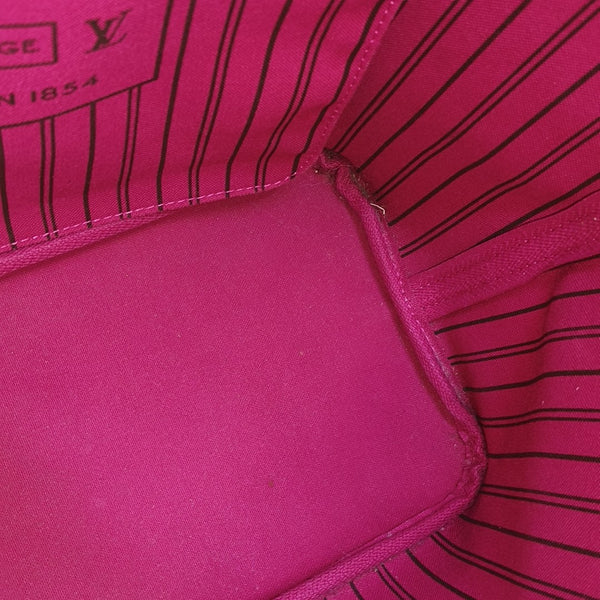 NEVERFULL MM Lona Monogram Revestida Marrón