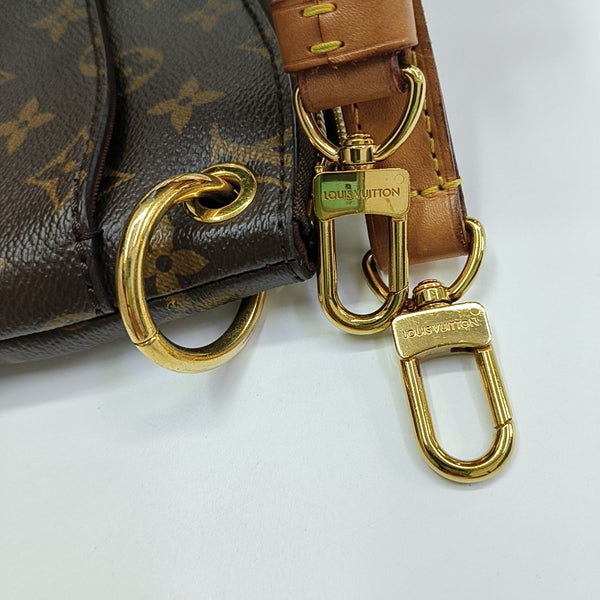 ODEON MM Monogram Coated Canvas Brown