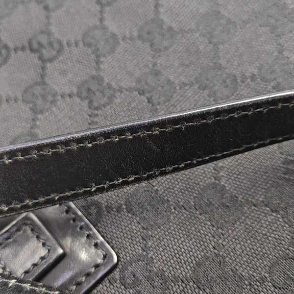 Monogram Canvas Tote Bag Black