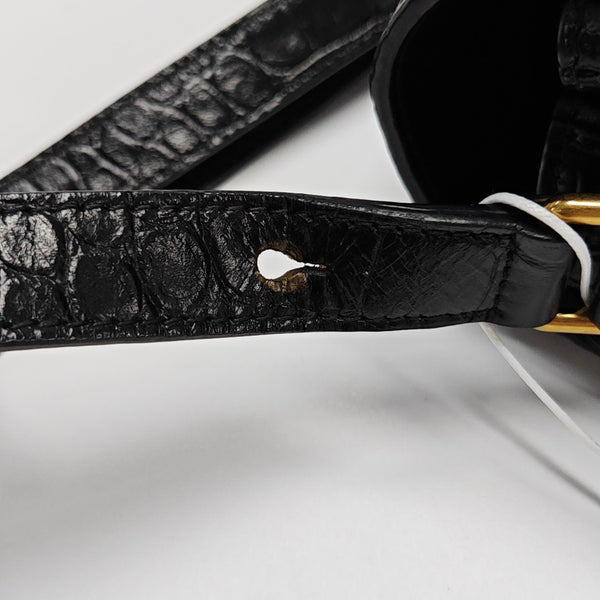 Sharp Calfskin Black