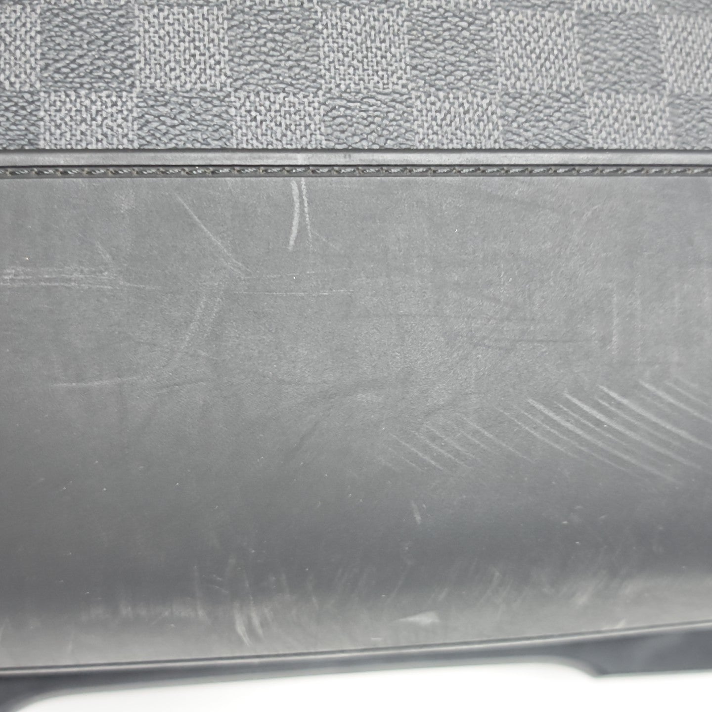 PEGASE 55 Damier Graphite Coated Canvas Black