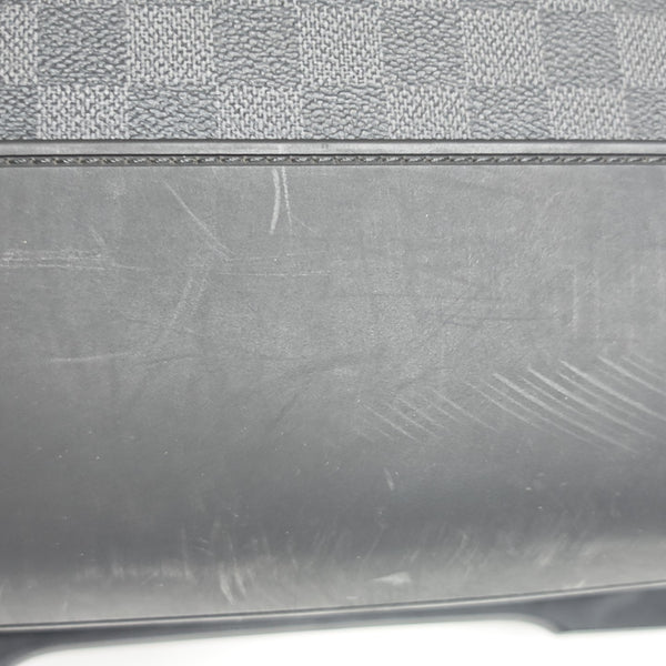 PEGASE 55 Damier Graphite Coated Canvas Black