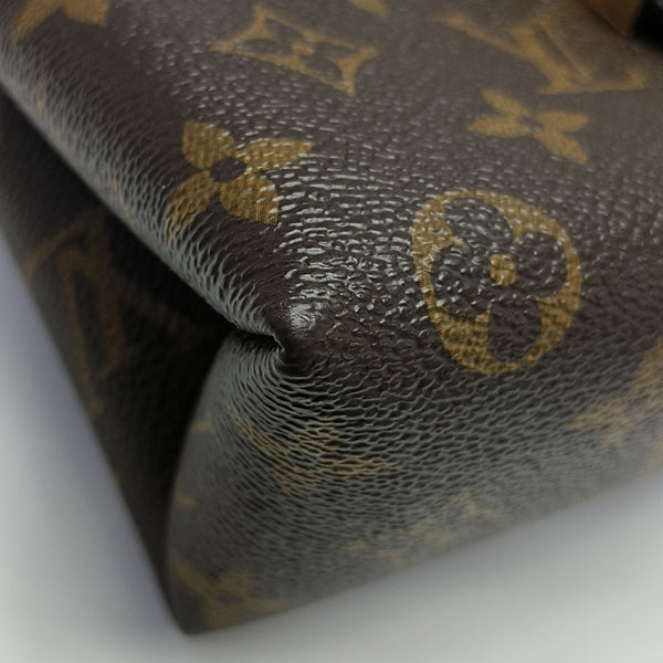 LOCKY BB Monogram Coated Canvas Brown