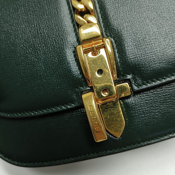 Sylvie 1969 Mini Calfskin Green