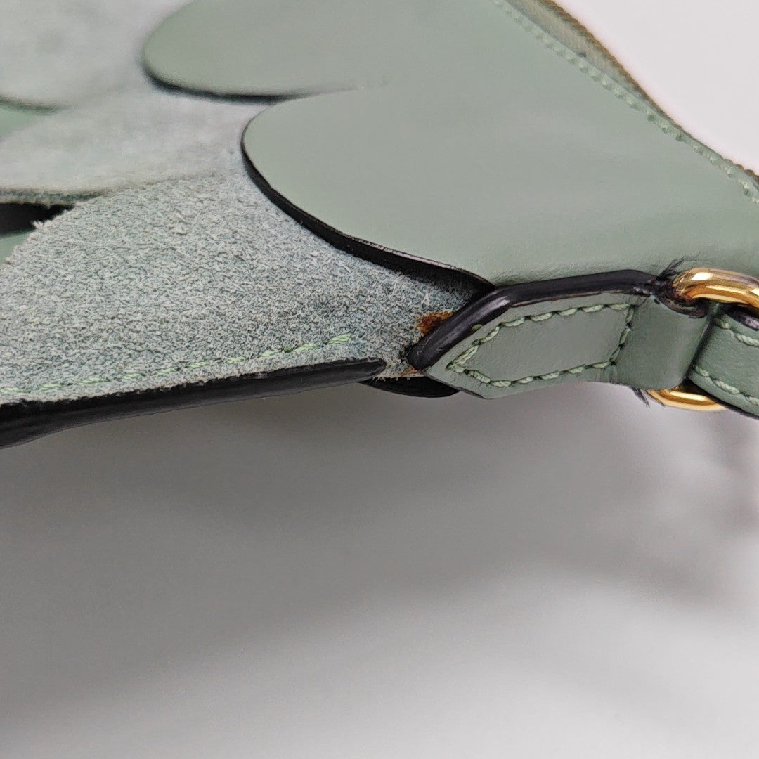 Calfskin Shoulder Bag Green