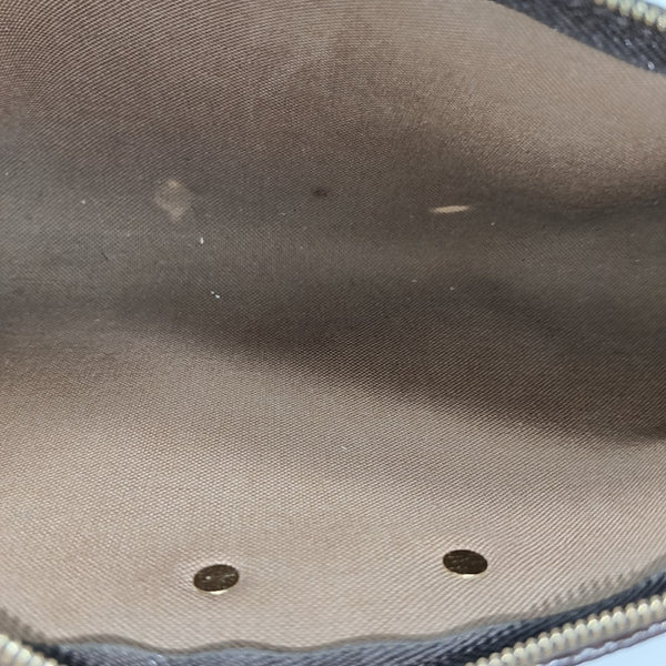 EVA Monogram Coated Canvas Brown